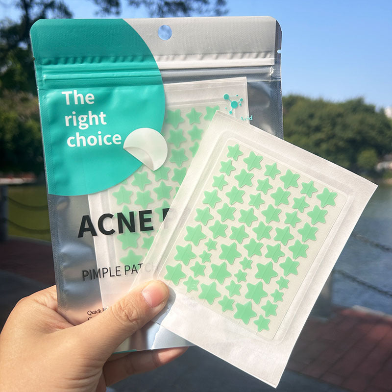 Colorful Star-Shaped Acne Patches