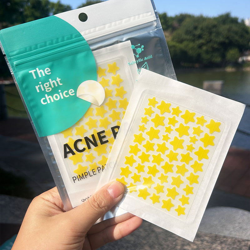 Colorful Star-Shaped Acne Patches