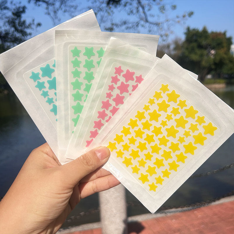 Colorful Star-Shaped Acne Patches