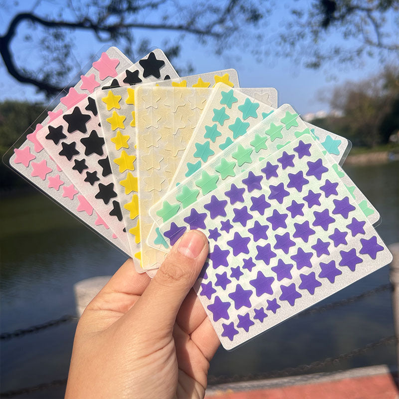 Colorful Star-Shaped Acne Patches