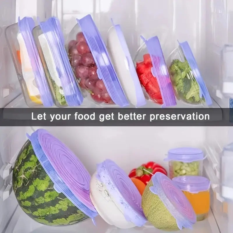 Food-Grade Silicone Food Covers