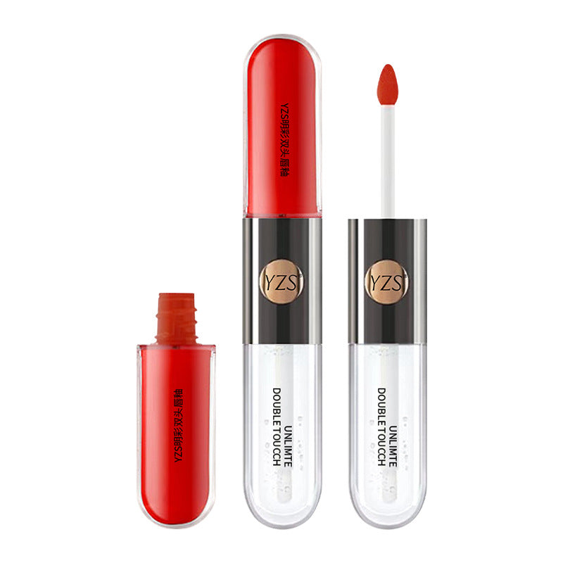 Double Head Lip Gloss Mirror Finish