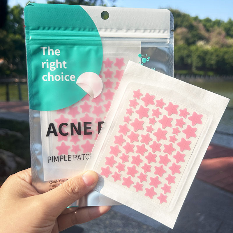 Colorful Star-Shaped Acne Patches