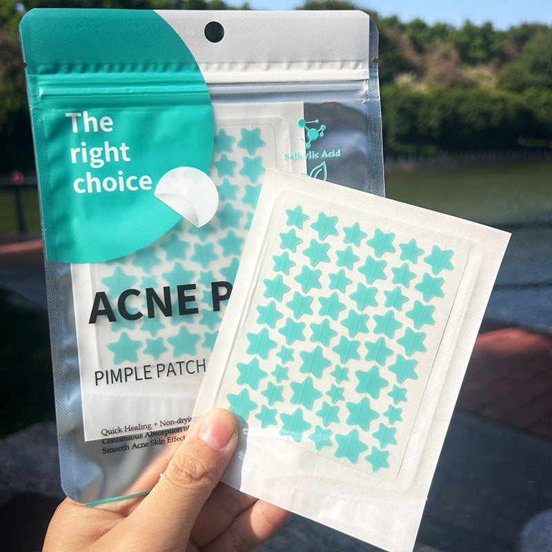 Colorful Star-Shaped Acne Patches