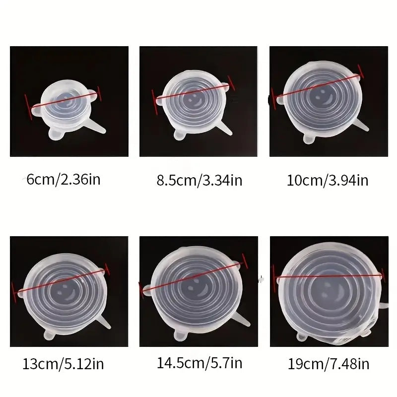 Food-Grade Silicone Food Covers