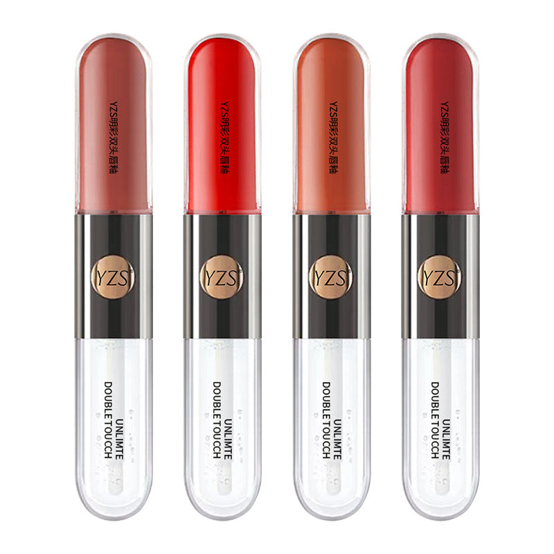 Double Head Lip Gloss Mirror Finish