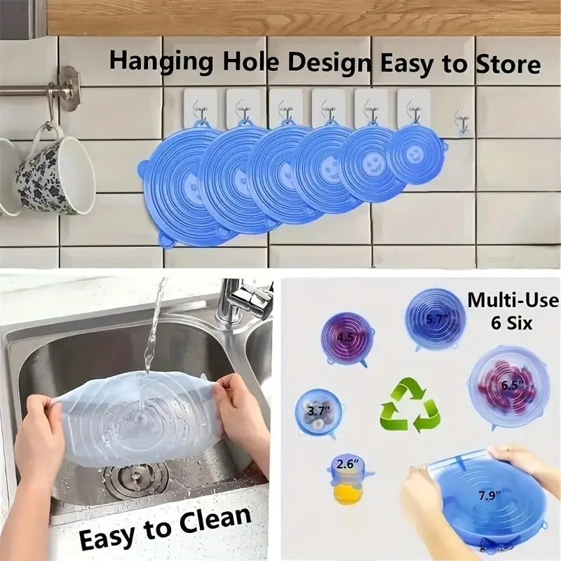 Food-Grade Silicone Food Covers